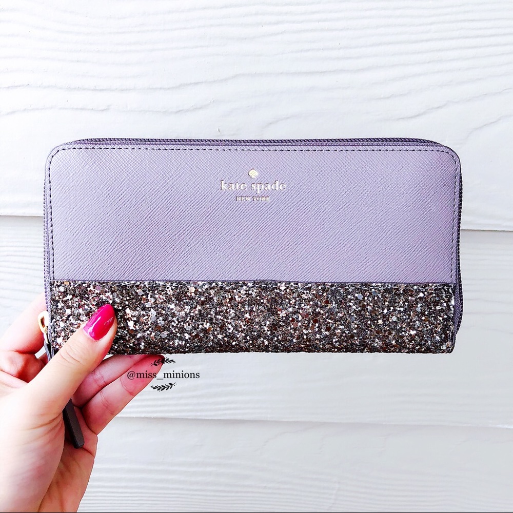 Kate Spade Greta Court Glitter Neda Wallet